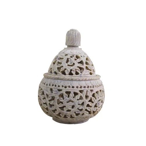 MATKA CARVING T LIGHT HOLDER