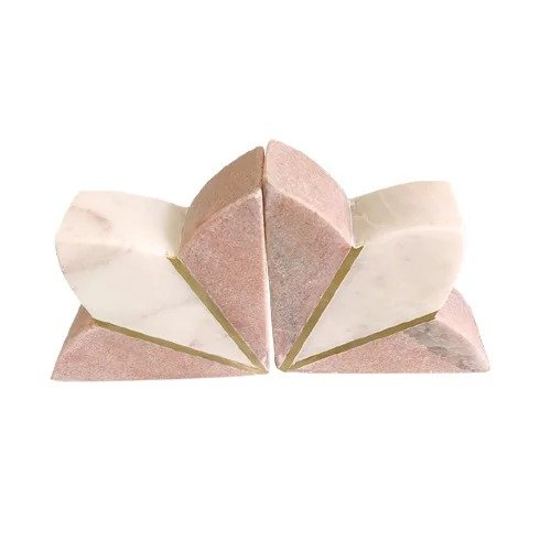 FLORAL BOOKEND (PINK)